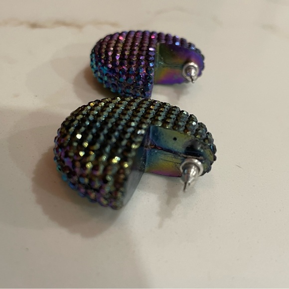 Holographic earrings - Picture 3 of 5